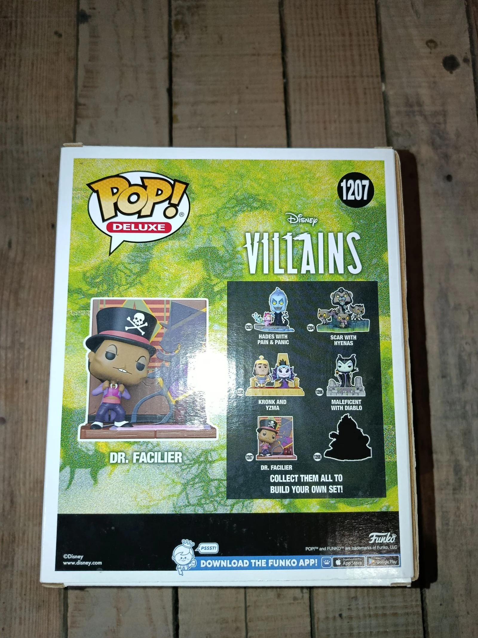 Funko pop Dr. Facilier The Princess and the Frog Disney – photo 4